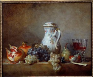 Raisins et grenades - Jean Baptiste Simeon Chardin