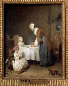 Le Bénédicité - Jean Baptiste Simeon Chardin