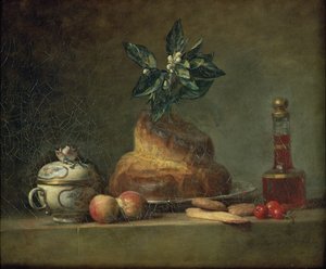 La Brioche ou Le Dessert, 1763 - Jean Baptiste Simeon Chardin