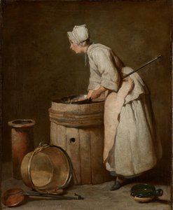 La Servante de cuisine, 1738 - Jean Baptiste Simeon Chardin