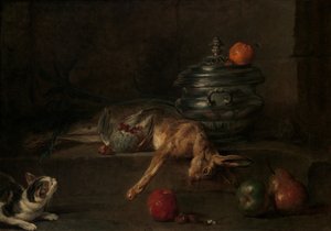 La Soupière en argent - Jean Baptiste Simeon Chardin