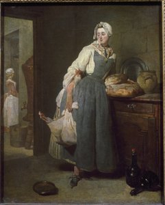 Le tailleur - Jean Baptiste Simeon Chardin