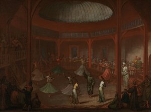 Derviches tourneurs - Jean Baptiste Vanmour