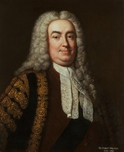 Portrait de Sir Robert Walpole, vers 1740