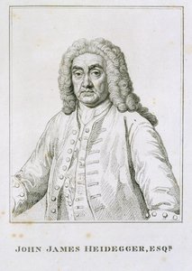 John James Heidegger (1666-1749) - Jean Baptiste van Loo