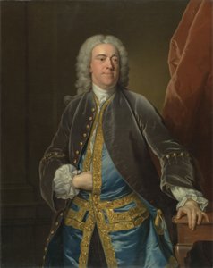 Le Très Honorable Stephen Poyntz, de Midgeham, Berkshire, vers 1740