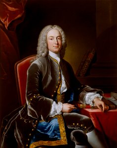 William Murray, comte de Mansfield, avocat, politicien et juge britannique, vers 1738 - Jean Baptiste van Loo