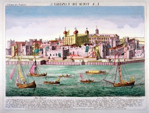 Tour de Londres, 1760 - Jean Benoit Winckler