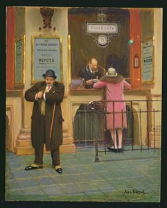 Chez ma tante - Jean Beraud