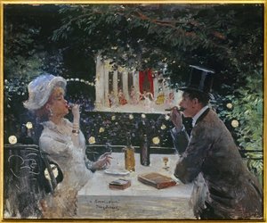 Dîner aux Ambassadeurs - Jean Beraud