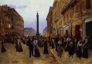 La Rue de la Paix - Jean Beraud
