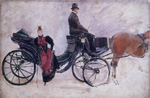 La Victoria, vers 1880 (huile sur bois) - Jean Beraud