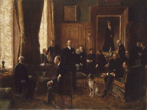 Le salon de la comtesse Potocka