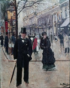 Sur le boulevard