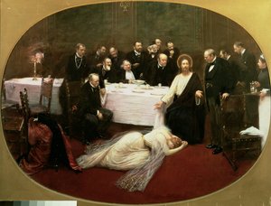 Sainte Marie-Madeleine dans la maison de Simon le Pharisien, 1891 - Jean Beraud