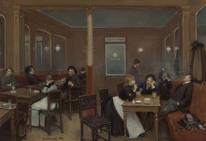 Bistrot étudiant - Jean Beraud