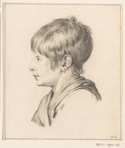 Buste de garçon - Jean Bernard