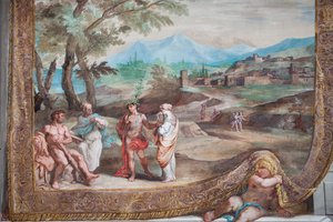 Bacchus et Ariane en pleurs