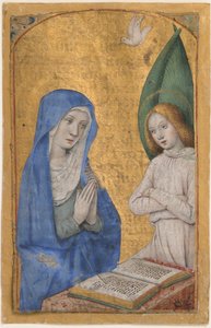 Feuillet de manuscrit avec l