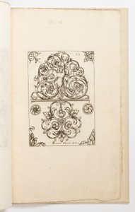 Planche 12, de Diverses pièces de serruriers - Jean Bérain the Elder