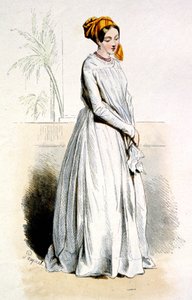 Femme créole de Cayenne, c.1850 (gravure) - Jean Charles (1800 79) Pauquet