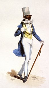 Un mulâtre aux Antilles françaises, vers 1850 - Jean Charles (1800 79) Pauquet