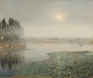 Brouillard sur la rivière, vers 1889 - Jean Charles Cazin