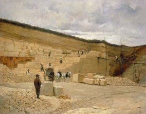 La carrière de Monsieur Pascal près de Nanterre