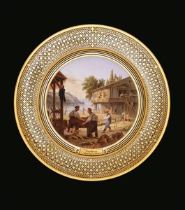 Corderie, vers 1820-35 - Jean Charles Develly