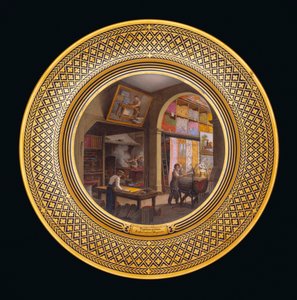 Papiers Peints, Laboratoire, Magasin, vers 1820-35 - Jean Charles Develly