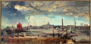 Promulgation de la Constitution, Place de la Concorde, 12 novembre - Jean Charles Geslin