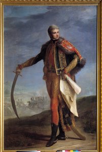 Portrait en pied de Jean Lannes (1769-1809) Duc de Montebello, maréchal de l