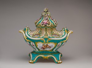 Vase pot pourri de Sèvres - Jean Claude Duplessis