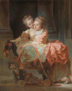 Les Deux Sœurs, 1770 - Jean Claude Richard Saint Non