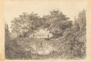 Le Petit Parc - Jean Claude Richard de Saint Non after Jean Honoré Fragonard