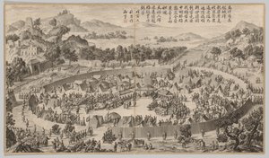 Le chef Wushe se rendant à la ville... - Jean Damascene Sallusti