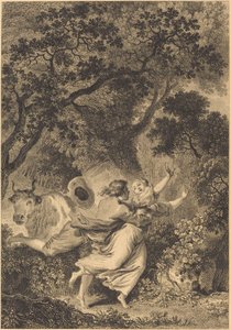 La clochette - Jean Dambrun after Jean Honoré Fragonard