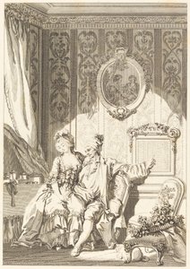 Le calendrier des vieillards - Jean Dambrun after Jean Honoré Fragonard
