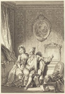 Le calendrier des vieillards - Jean Dambrun after Jean Honoré Fragonard