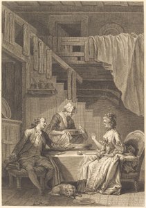 Le Faucon - Jean Dambrun and Jean Baptiste Tilliard after Jean Honoré Fragonard