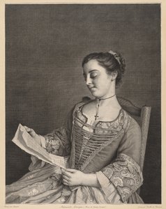 Mademoiselle Lavergne - Jean Daullé