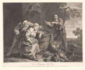 Femme dormant près d