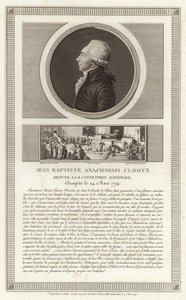 Portrait de Jean-Baptiste du Val-de-Grâce, baron de Cloots