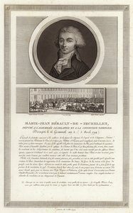 Portrait de Marie-Jean Hérault de Séchelles