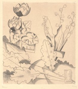 Fleurs artificielles : Nénuphars et Muguet - Jean Emile Laboureur