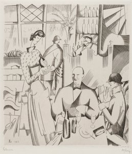Le dîner chez le bistrot