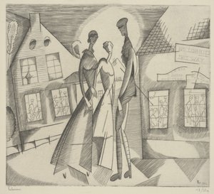 Soirée au village - Jean Emile Laboureur