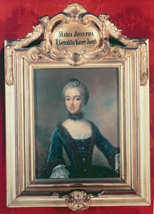 Maria Josepha de Bavière, deuxième épouse de Joseph II (1741-90) Empereur du Saint-Empire