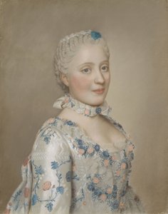 Maria Josepha de Saxe, dauphine de France - Jean Étienne Liotard