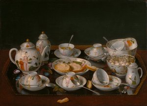 Nature morte : Service à thé